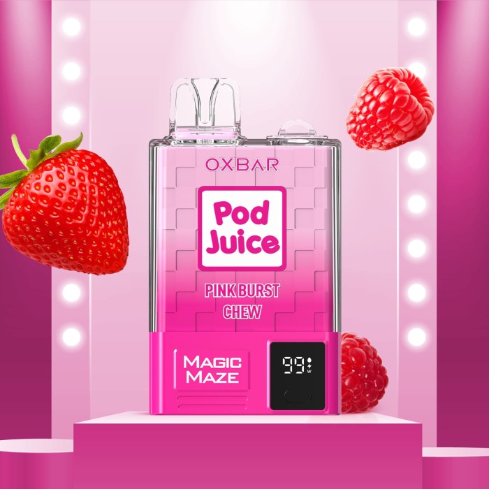 OXBAR X Pod Juice Magic Maze Pro Disposable Vape Box Of 10